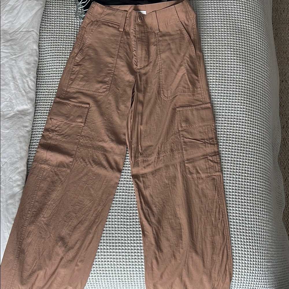 Vince Tan Cargo Pants Straight Leg